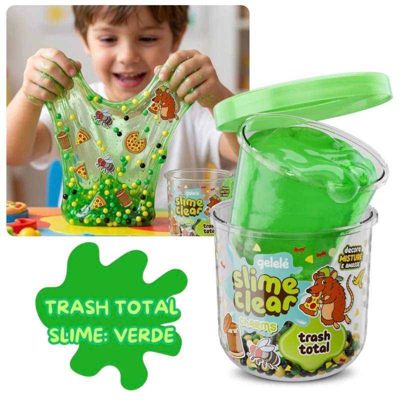 SLIME CLEAR CHARMS GELELE
